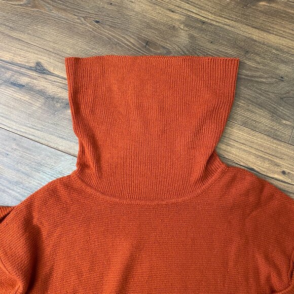 Cozy Terracotta TurtleNeck Sweater - Picture 8 of 8
